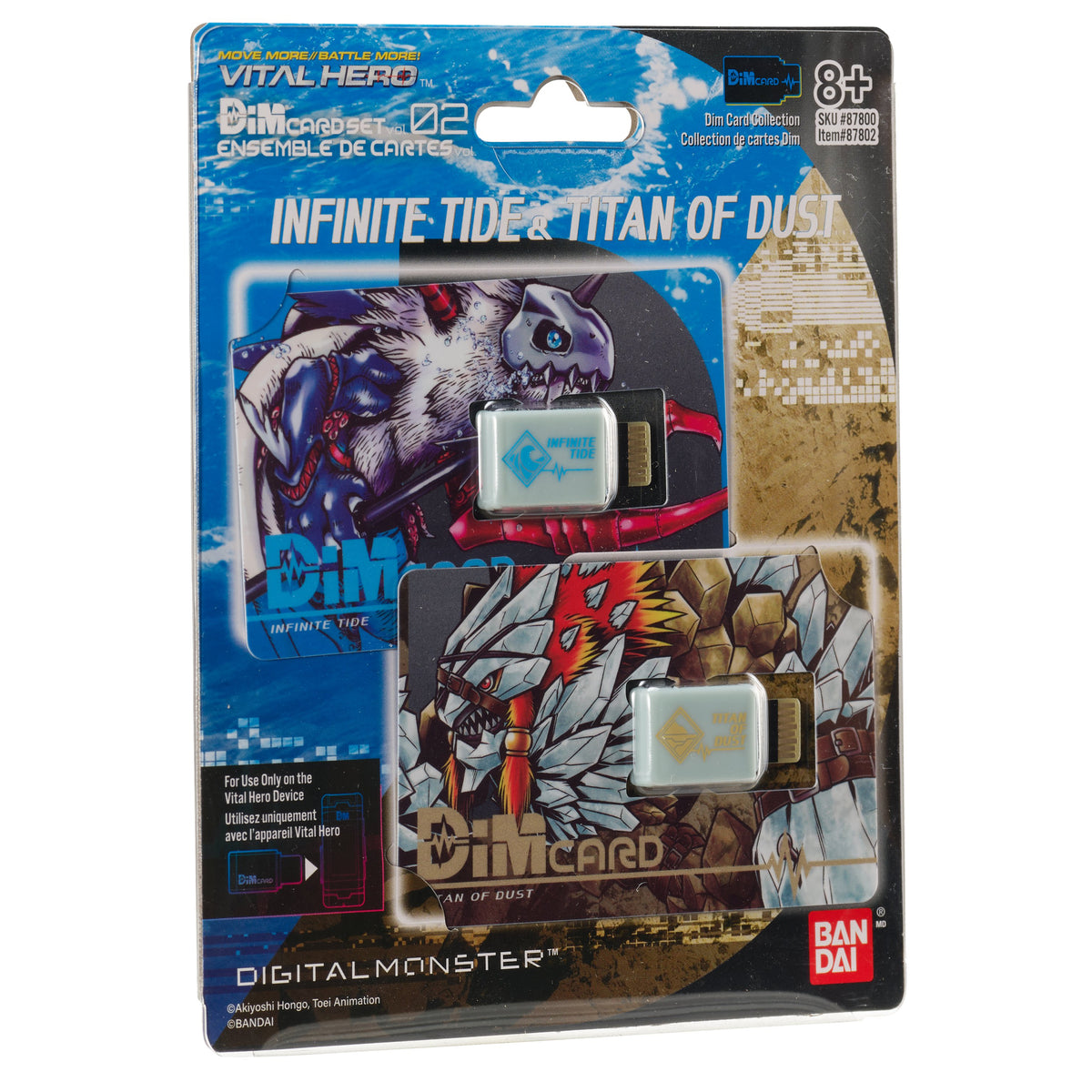 Vital Hero DIM Card Pack (Infinite Tide & Titan of Dust)