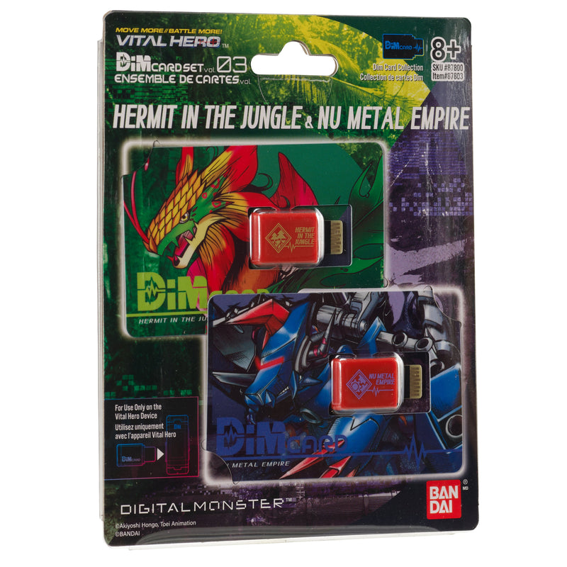 Vital Hero DIM Card Pack (Hermit in the Jungle & Nu Metal Empire)