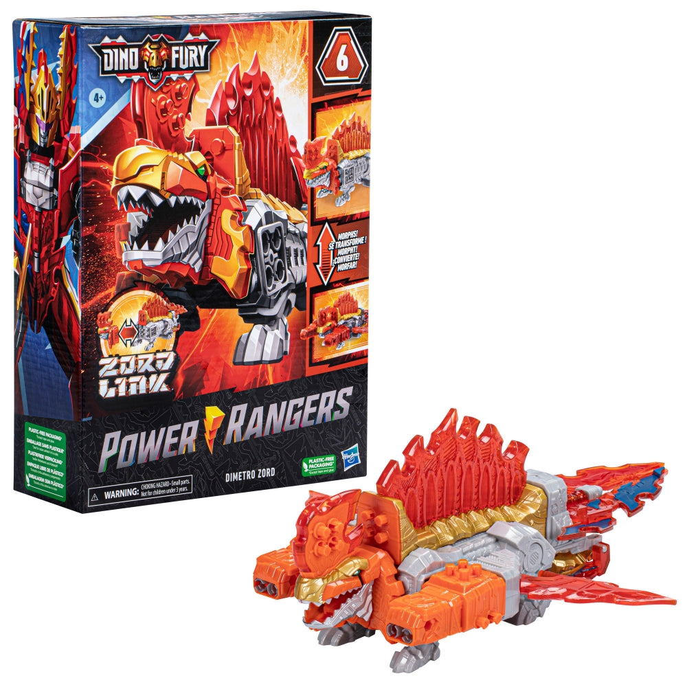 Power Rangers Dino Fury Dimetro Blaze Zord