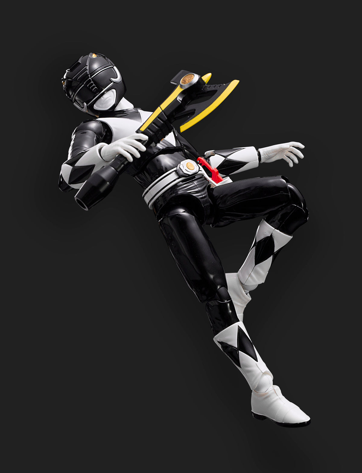 Zwarte Power Ranger Black Power Ranger Power Rangers Lightning Collection: 6 Inch Mighty