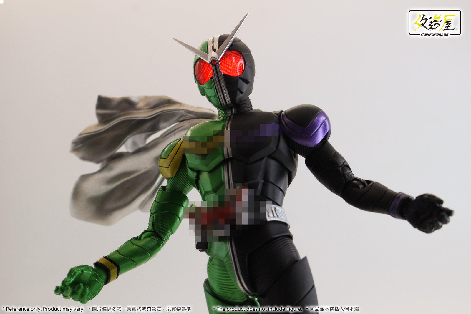 SH Figuarts Kamen Rider W LED Head