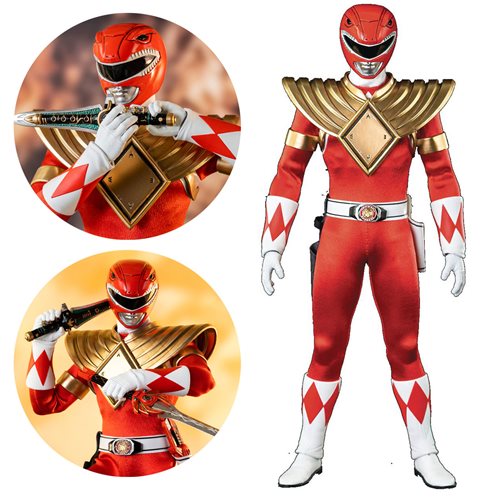 ThreeZero Shielded Red Power Ranger 1/6 Scale Figure