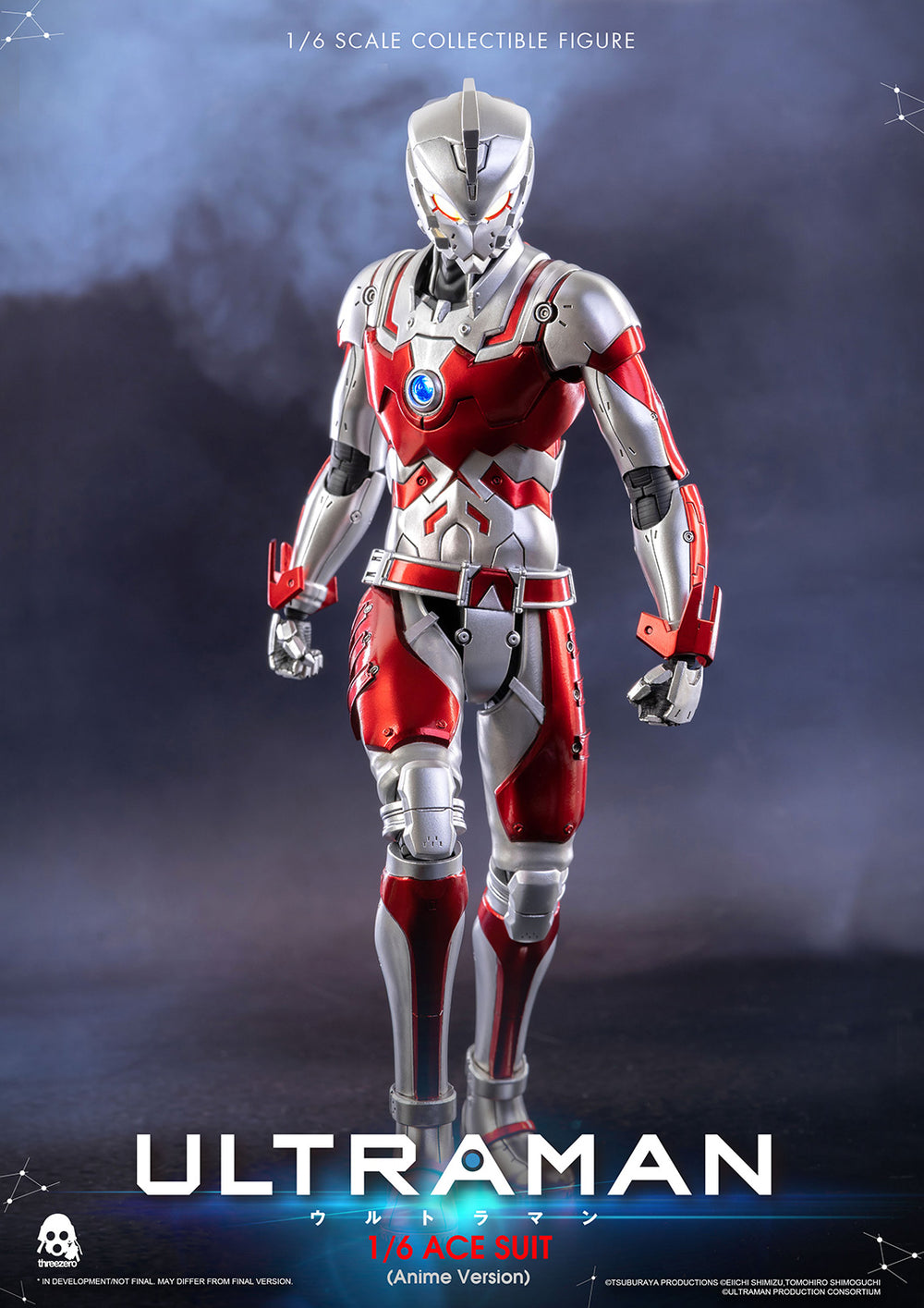ThreeZero Ultraman Ace Suit (Anime Version) 1/6 Figure