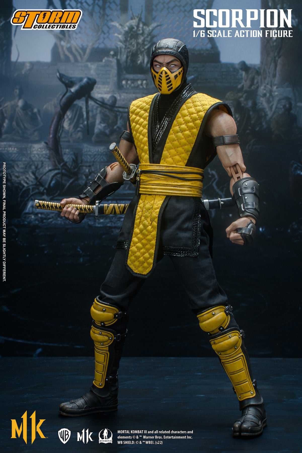 Scorpion Mortal Kombat 11 Storm Collectibles 1/6 Action Figure