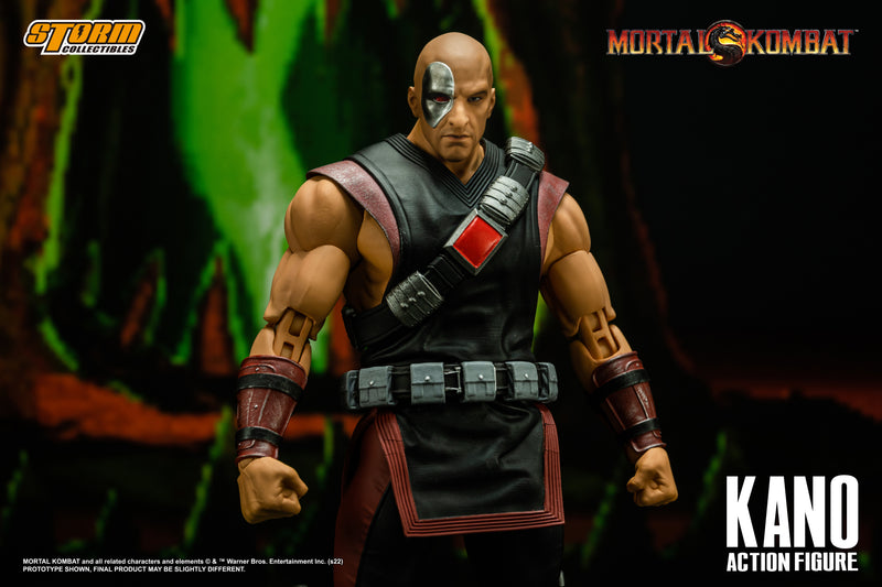 Kano Mortal Kombat Storm Collectible Action Figure