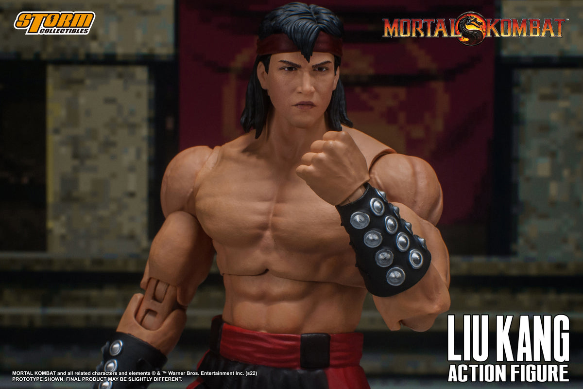 Liu Kang Mortal Kombat Storm Collectibles 1/12 Action Figure