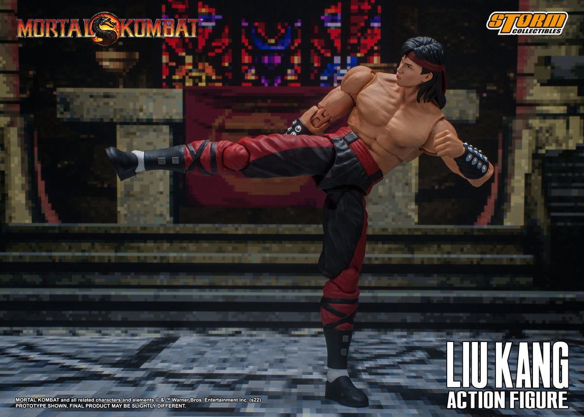 Liu Kang Mortal Kombat Storm Collectibles 1/12 Action Figure