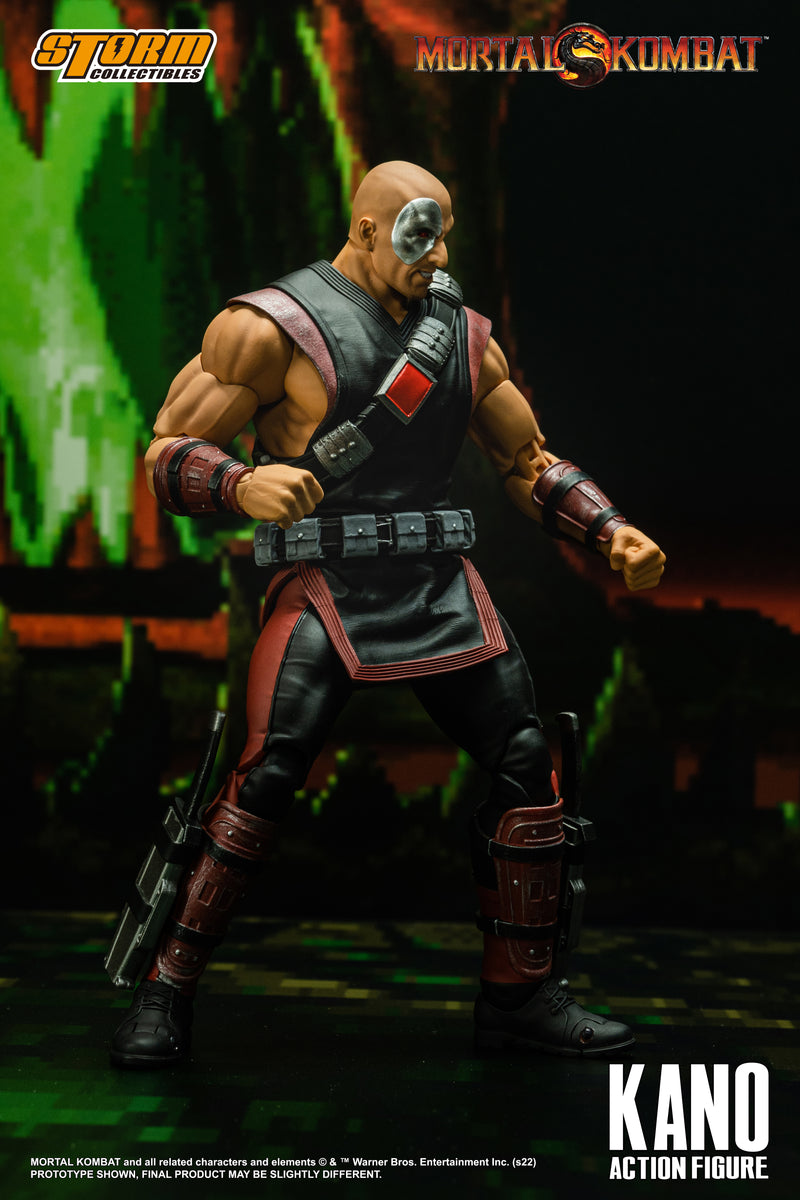 Kano Mortal Kombat Storm Collectible Action Figure