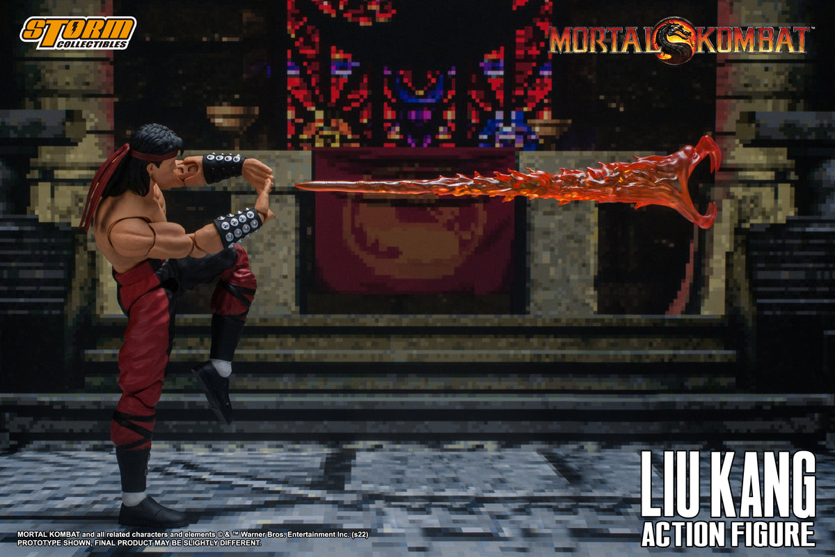 Liu Kang Mortal Kombat Storm Collectibles 1/12 Action Figure