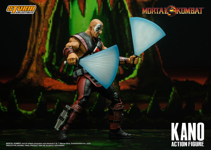 Kano Mortal Kombat Storm Collectible Action Figure