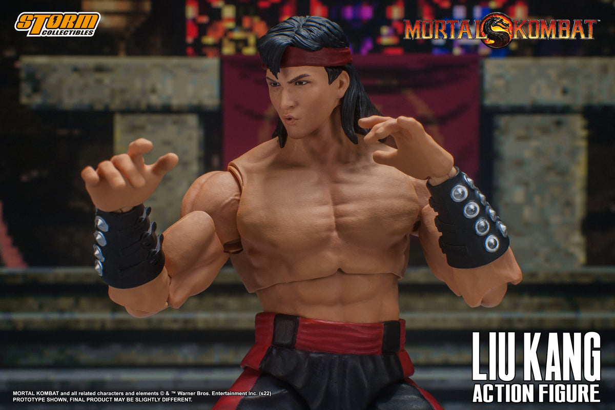 Liu Kang Mortal Kombat Storm Collectibles 1/12 Action Figure