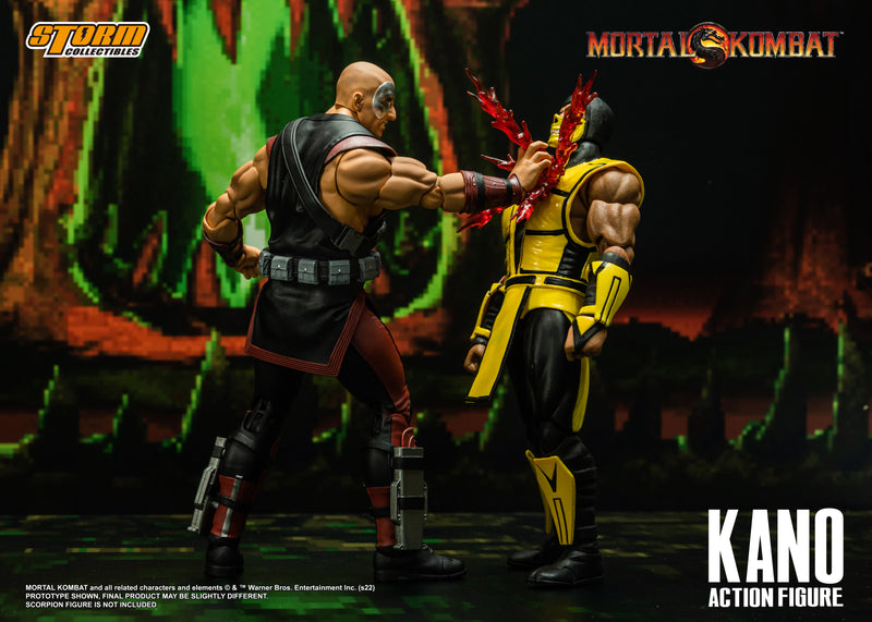 Kano Mortal Kombat Storm Collectible Action Figure