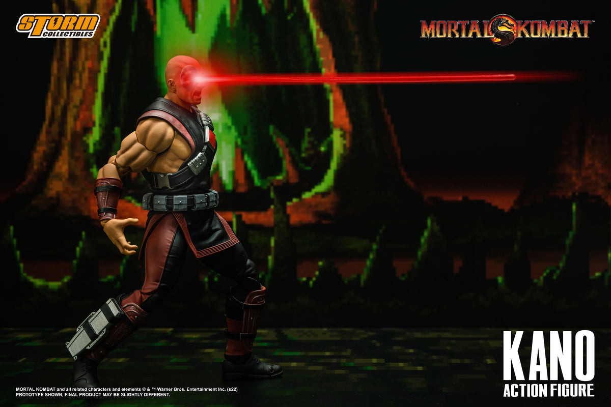 Kano Mortal Kombat Storm Collectible Action Figure