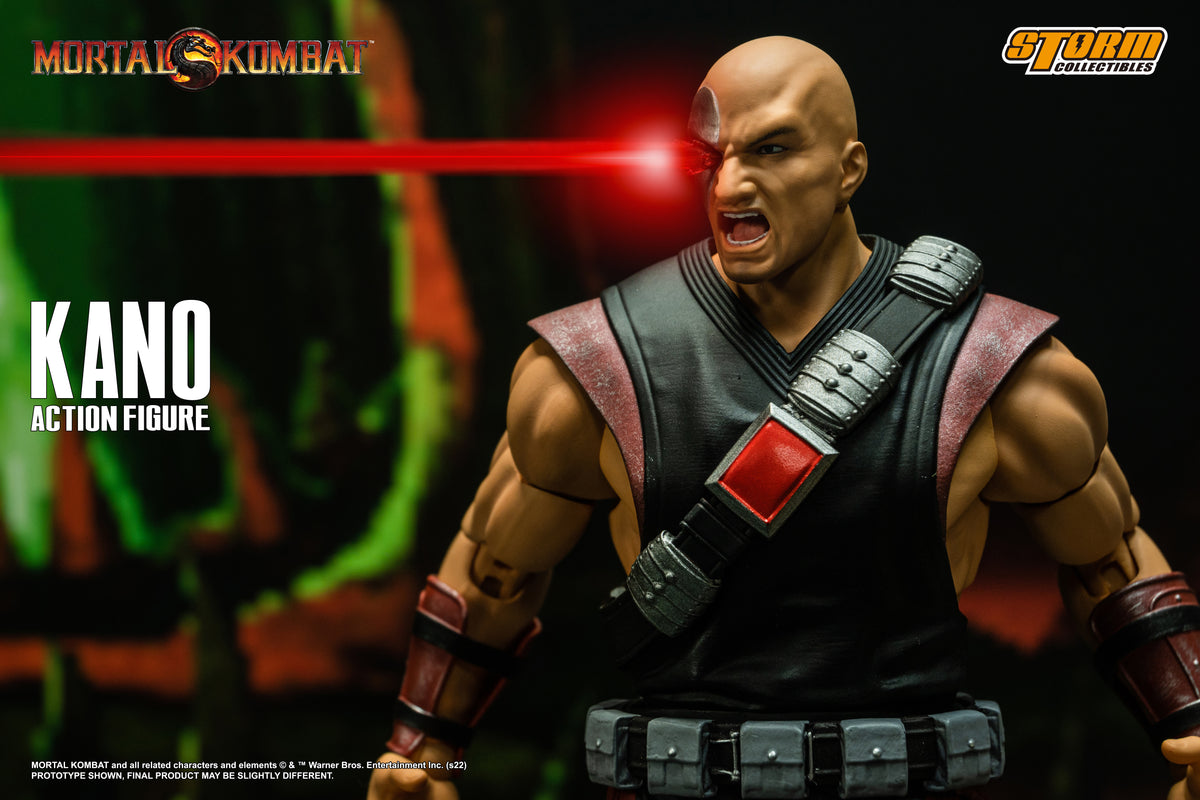 Kano Mortal Kombat Storm Collectible Action Figure