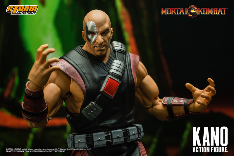 Kano Mortal Kombat Storm Collectible Action Figure