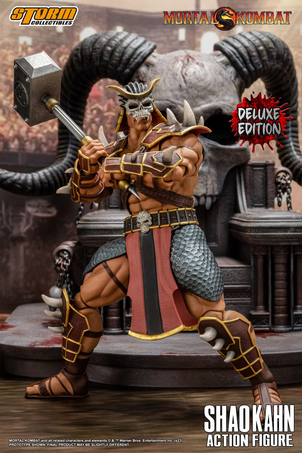 【ストームコレクティブルズ】シャオカーン　デラックスエディション Shao Khan Storm Collectibles Mortal Kombat Action Figure - Deluxe