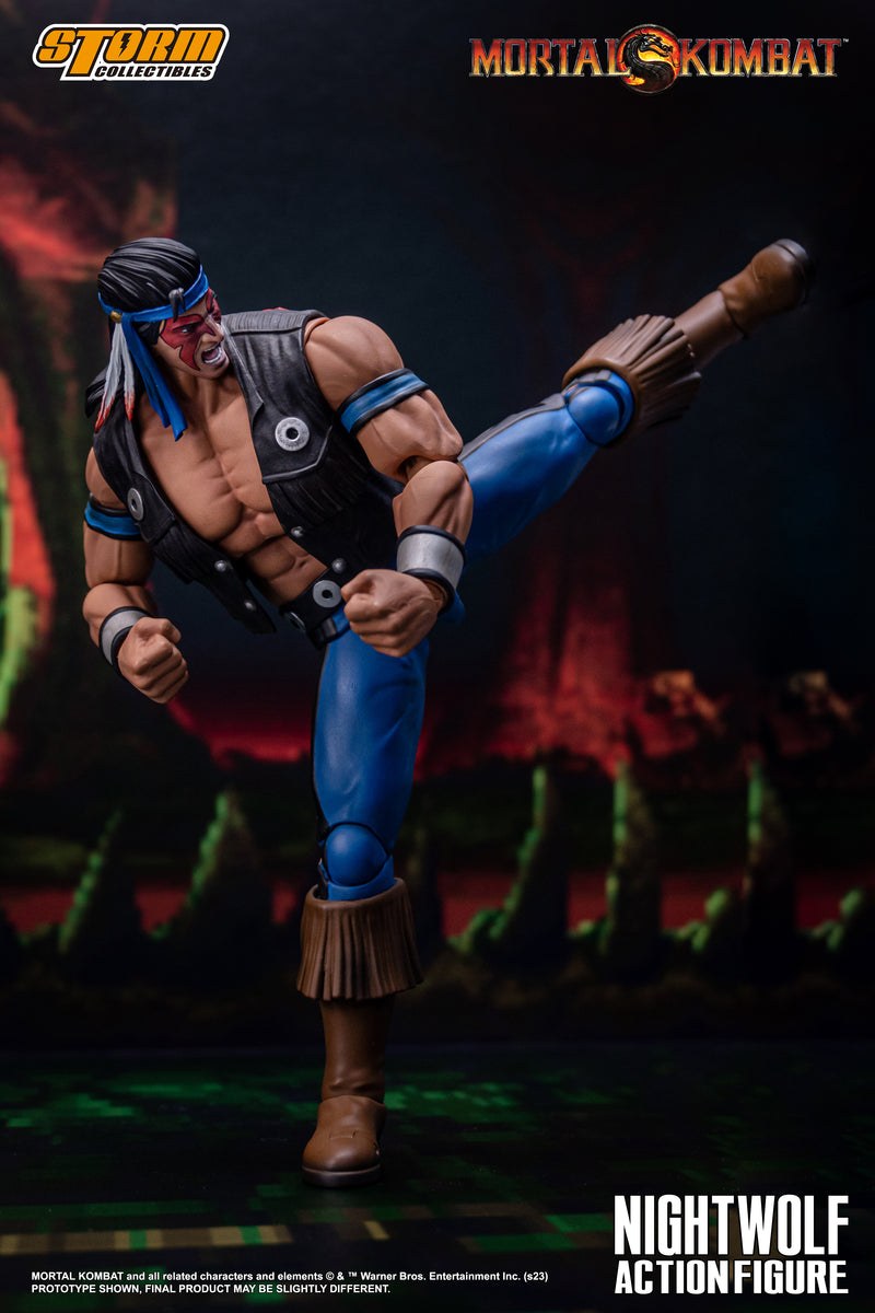 [PREORDER] Nightwolf Storm Collectibles Mortal Kombat Action Figure