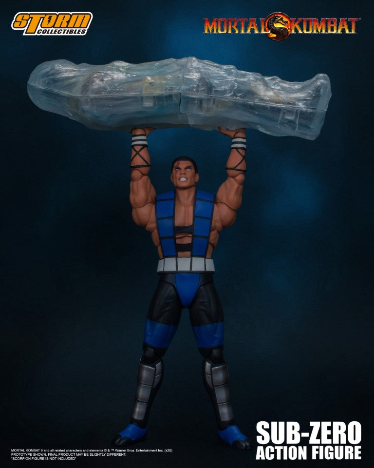 Unmasked Sub-Zero - Mortal Kombat 3 Figure