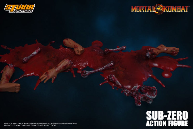 Unmasked Sub-Zero - Mortal Kombat 3 Figure