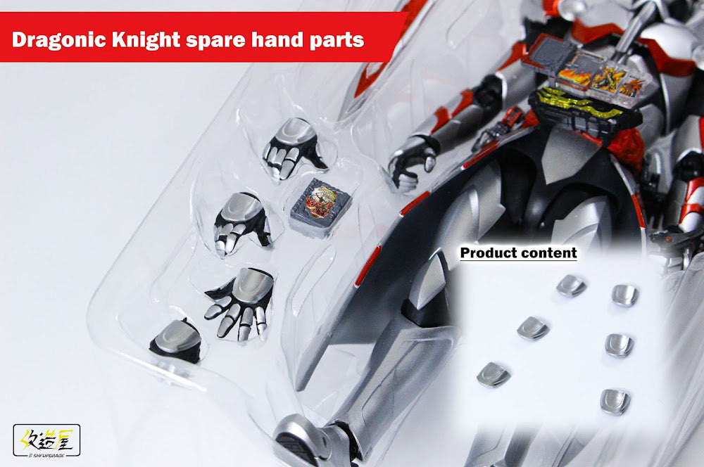 Silver Dragon Knight Spare Hand Cover Parts