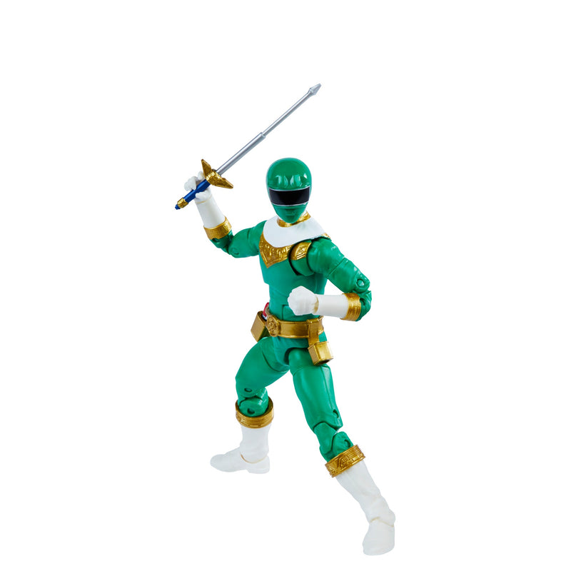 Bonbell Power Rangers Lightning Collection Zeo IV Green 6-inch Premium Collectible Action Figure Toy with Accessories Bonbell Power Rangers Lightning Collection Zeo IV Green 6-inch Premium Collectible Action Figure Toy with Accessories