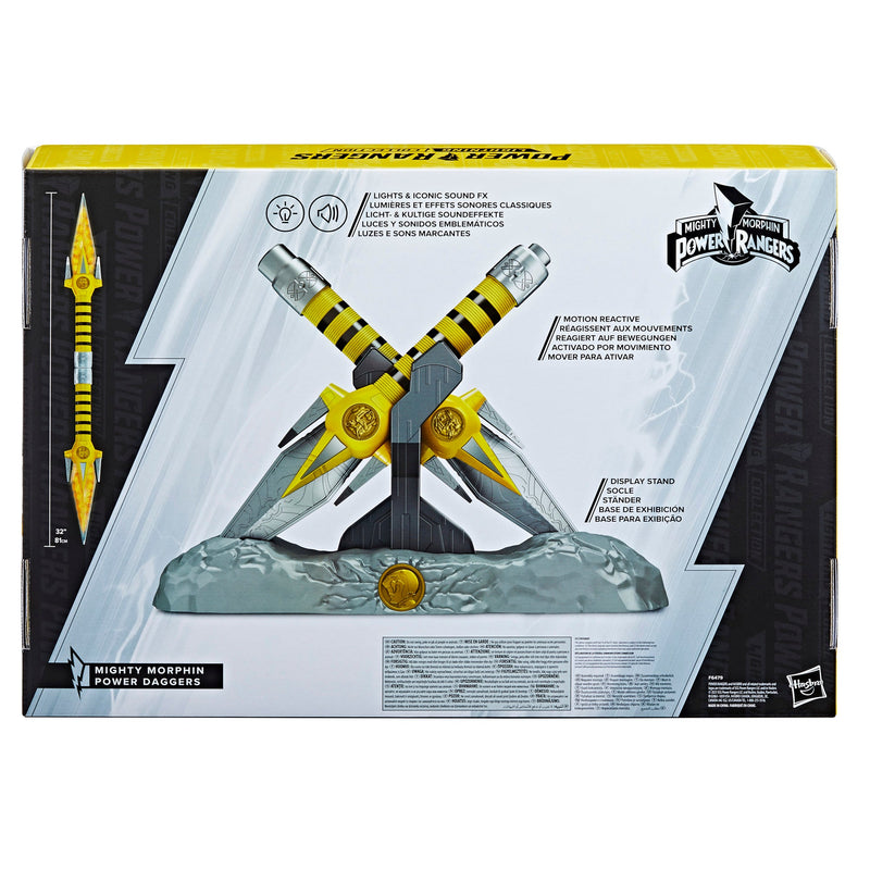 Lightning Collection Mighty Morphin Yellow Ranger Power Daggers