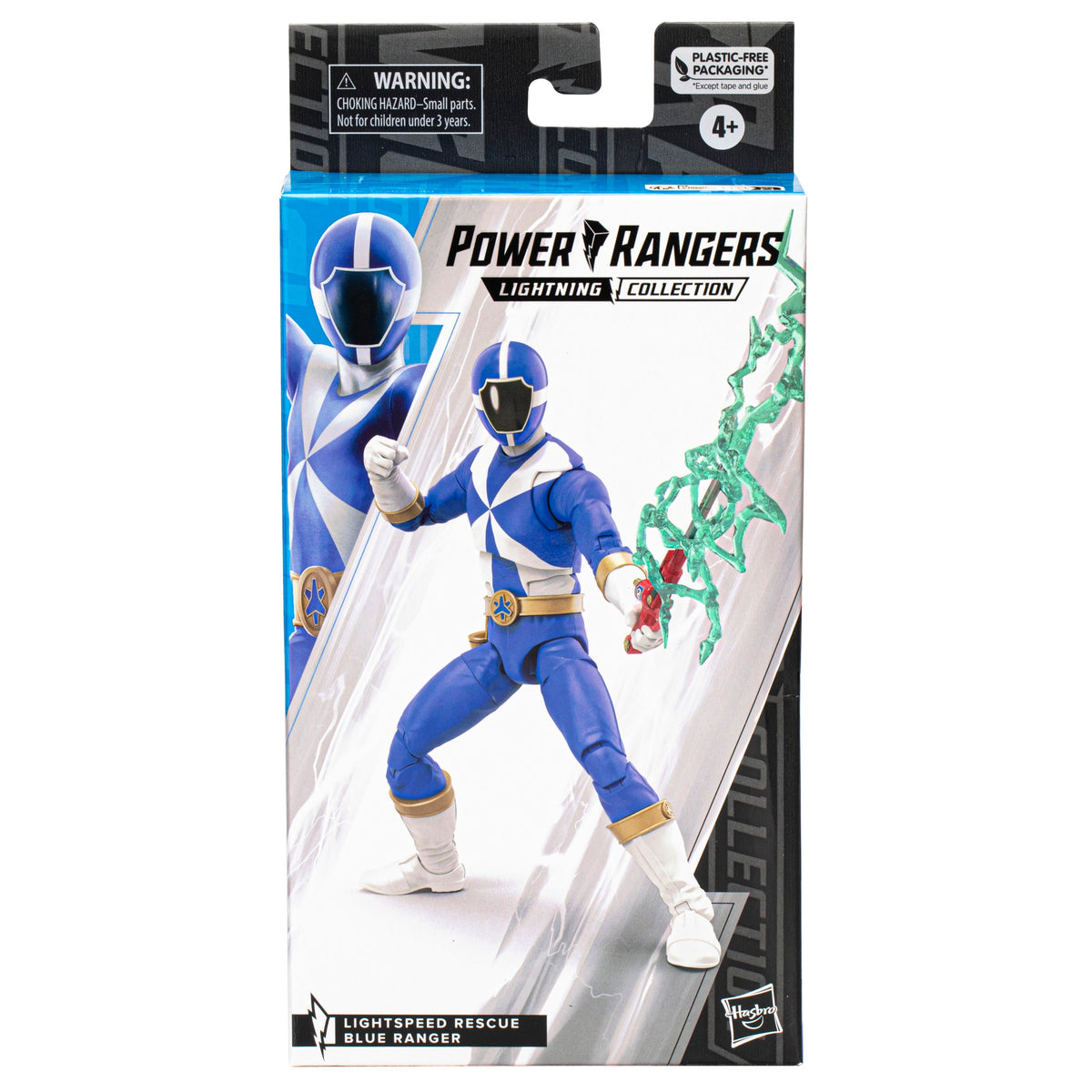 Power Rangers Lightning Collection Lightspeed Rescue Blue Ranger Figurine de collection de 15,2 cm avec accessoires, pour enfants à partir de 4 ans Power Rangers Lightning Collection Lightspeed Rescue Blue Ranger Figurine de collection de 15,2 cm avec accessoires, pour enfants à partir de 4 ans