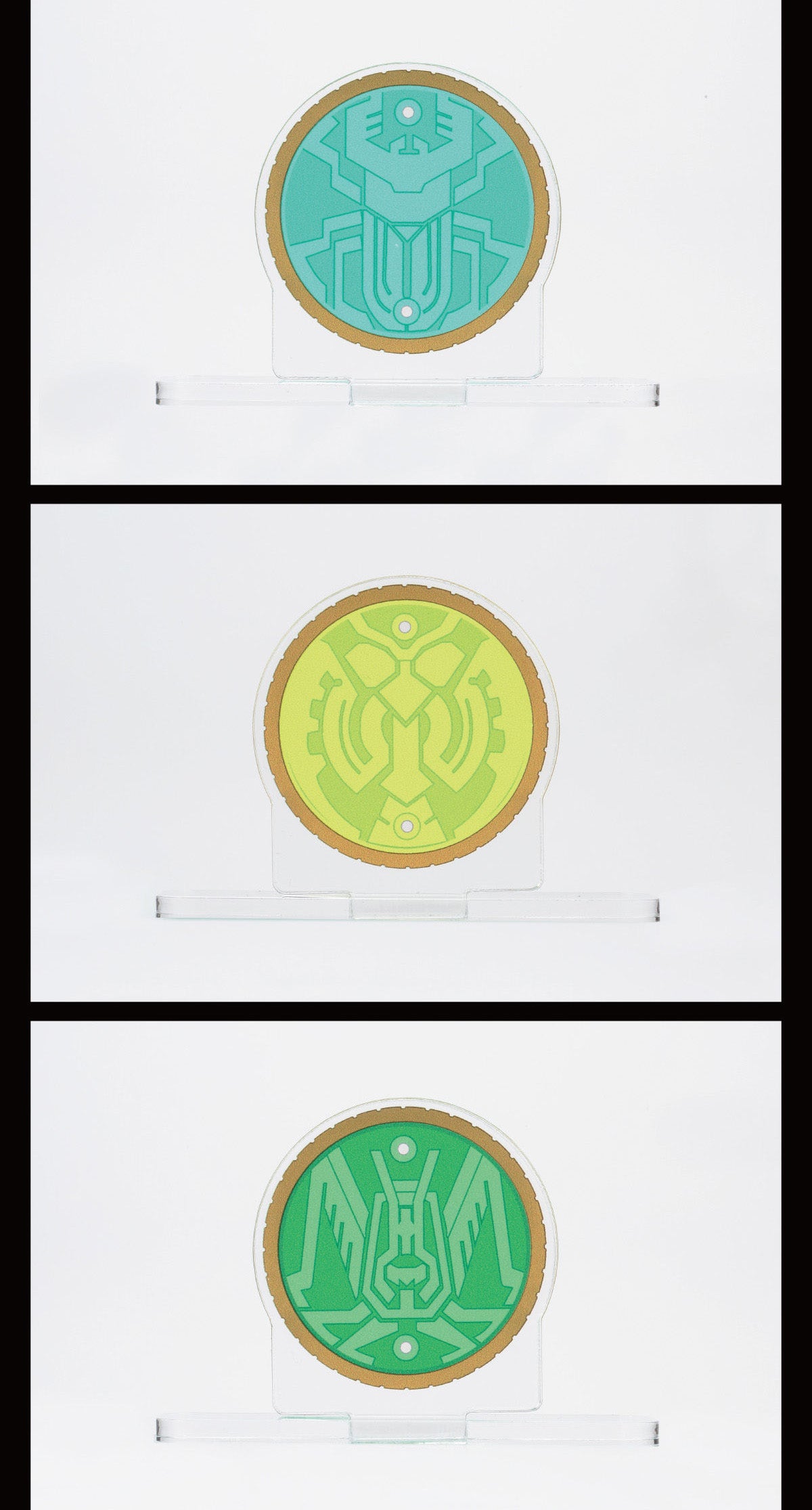 OOO GataKiriBa Combo Core Medal Acrylic Logo Display