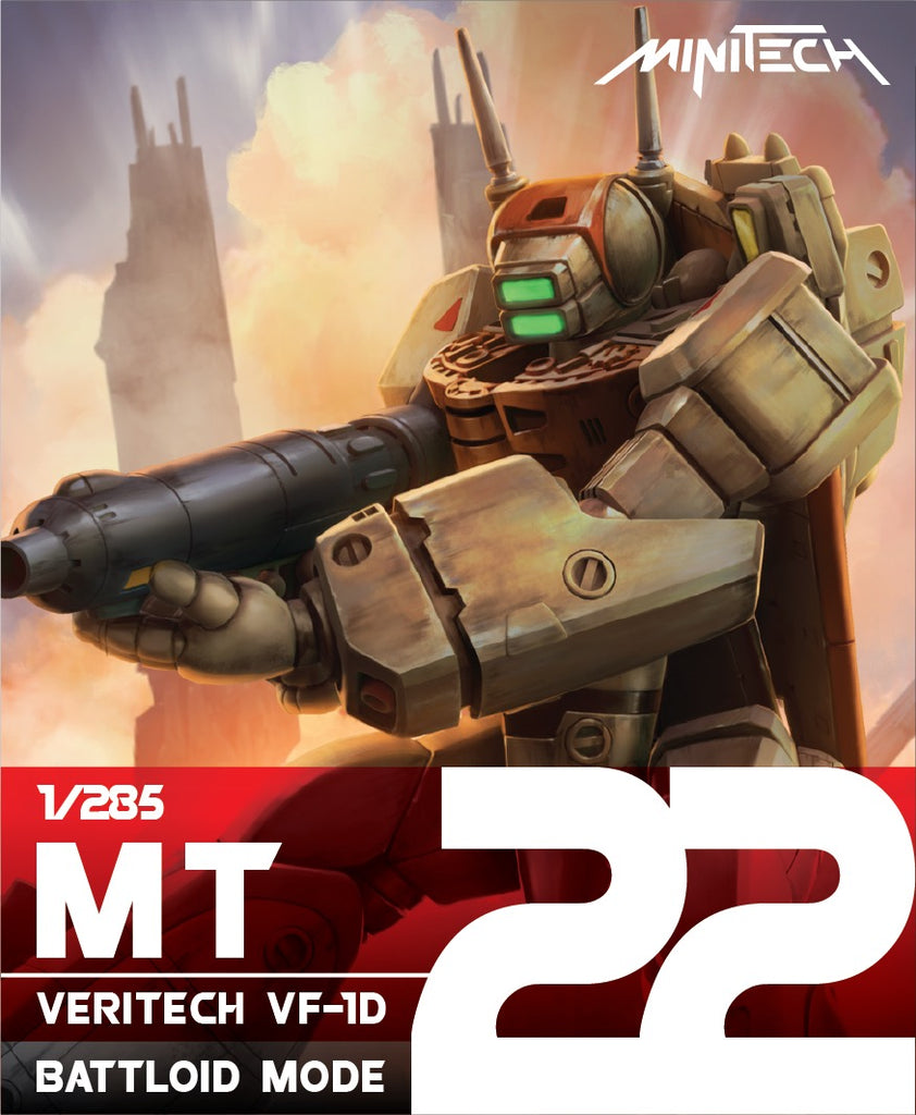 Minitech MT22 Veritech VF-1D Battloid Mode