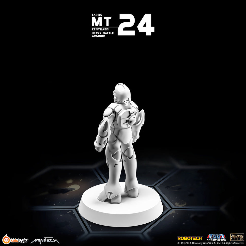 Robotech/Macross Minitech MT24 Zentraedi Heavy Battle Armor (Set of 3)