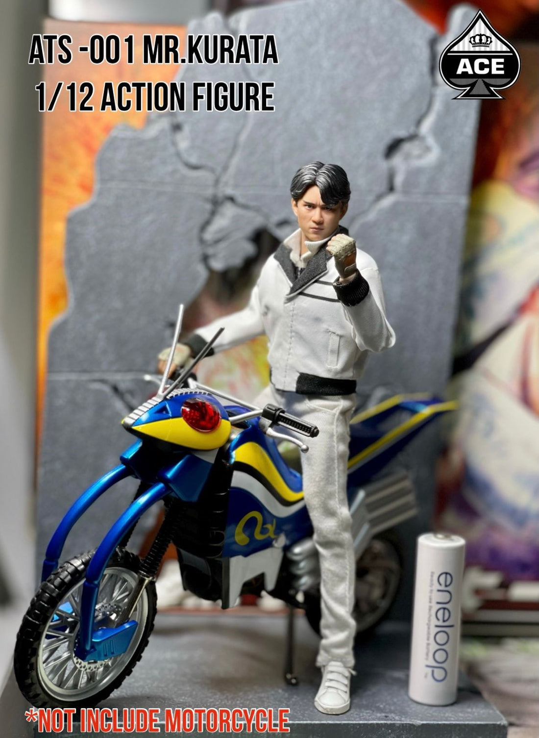MR.KURATA ATS-001 1:12 アクションフィギュア Ace Toyz ATS 001 1:12 Mr Kurata