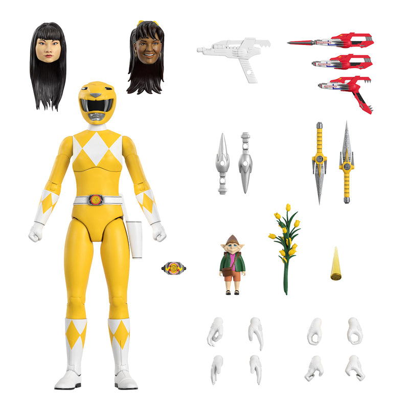 Yellow Ranger Super7 Power Rangers ULTIMATES!