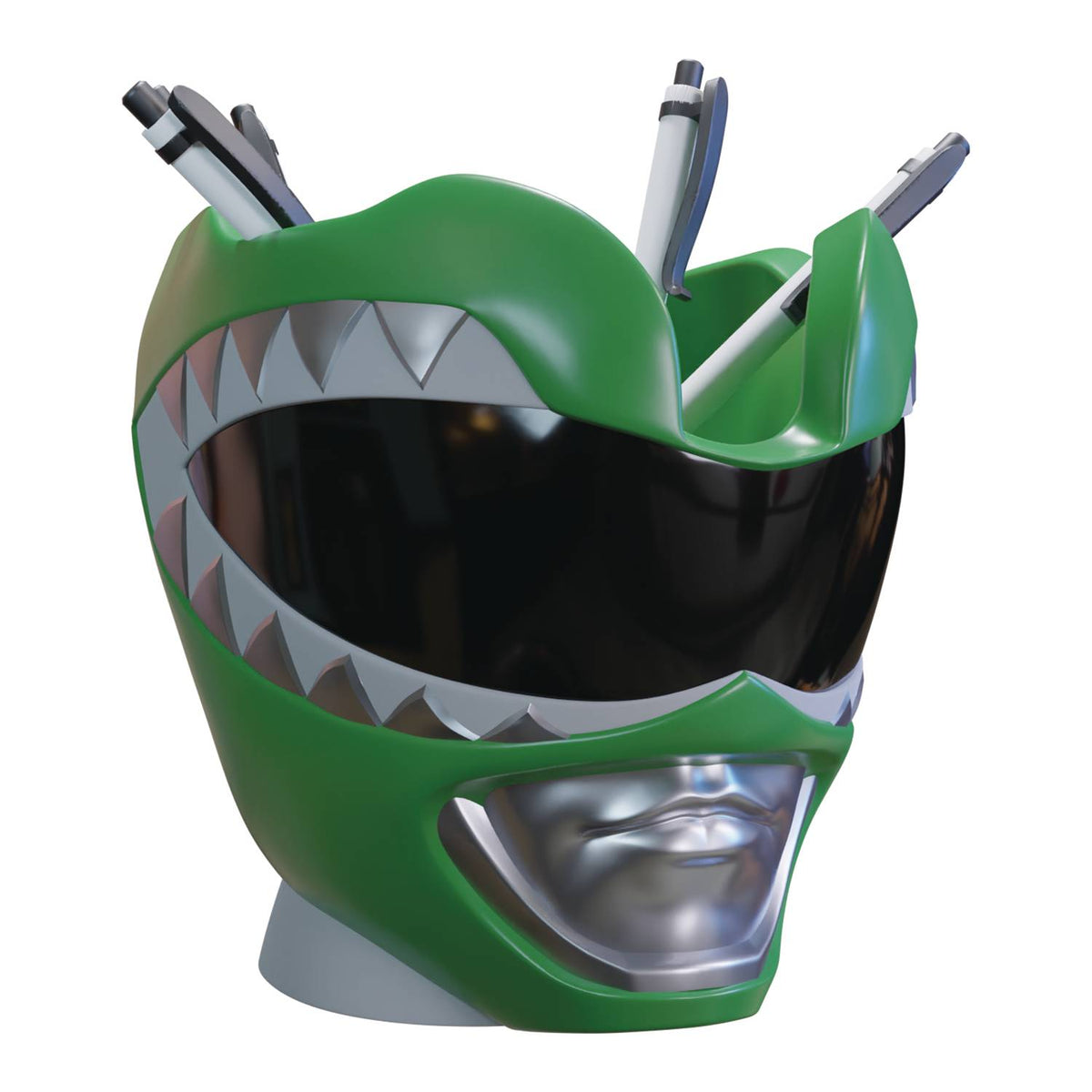 Green Ranger Helmet Pen Holder