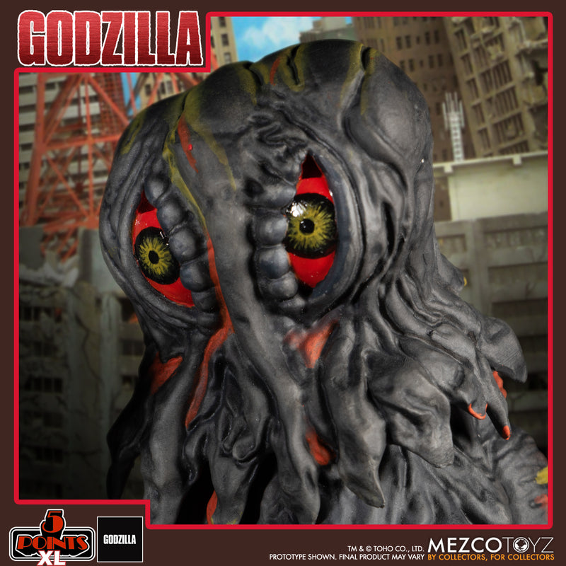 Mezco 5 Points XL Godzilla vs Hedorah Box Set