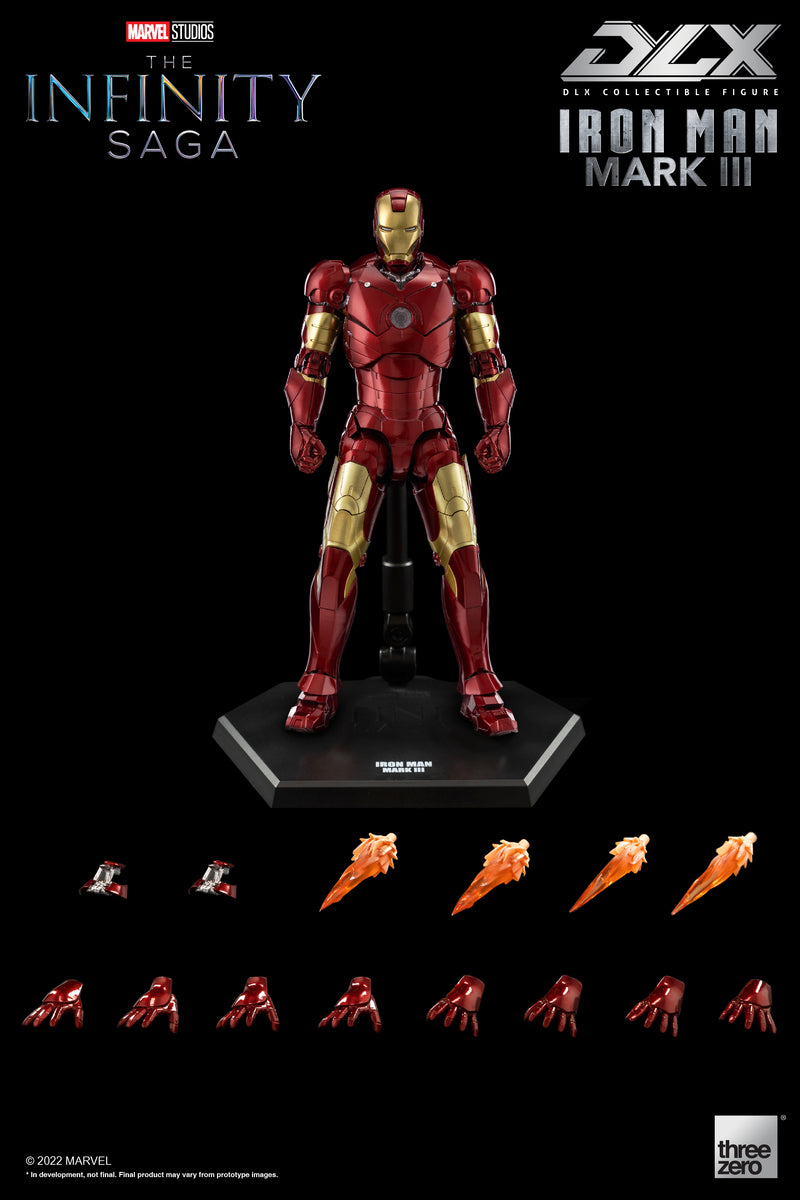 DLX Iron Man Mark III Infinity Saga 1/12 Scale Action Figure