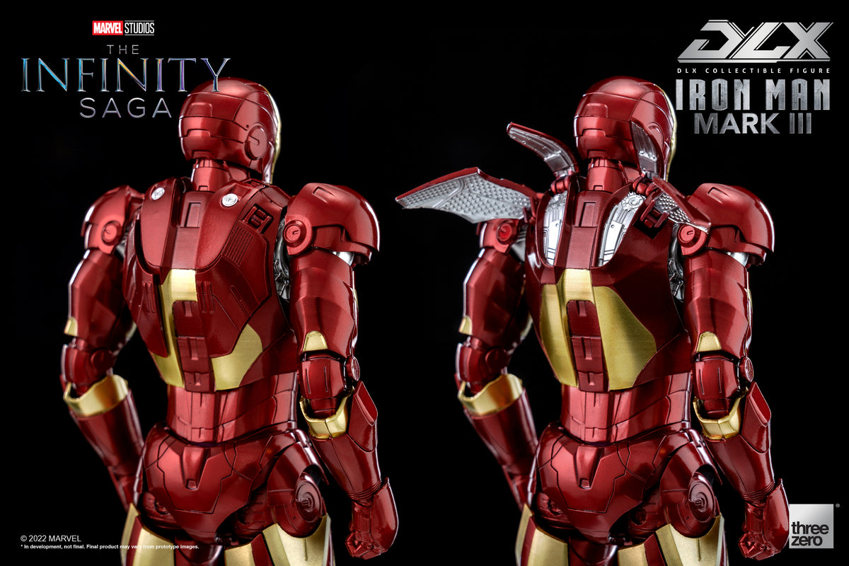 DLX Iron Man Mark III Infinity Saga 1/12 Scale Action Figure