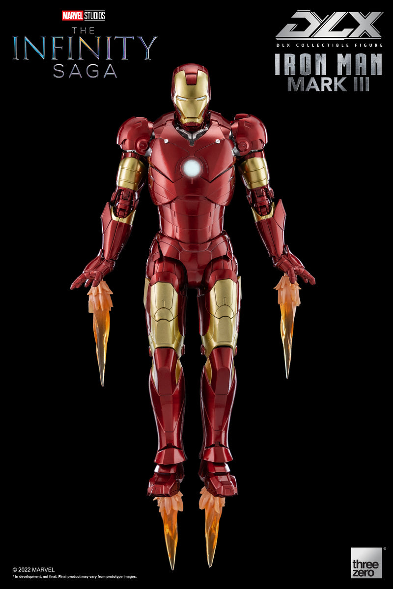 DLX Iron Man Mark III Infinity Saga 1/12 Scale Action Figure