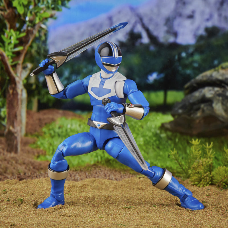 Lightning Collection DLX Time Force Blue Ranger & Cycle