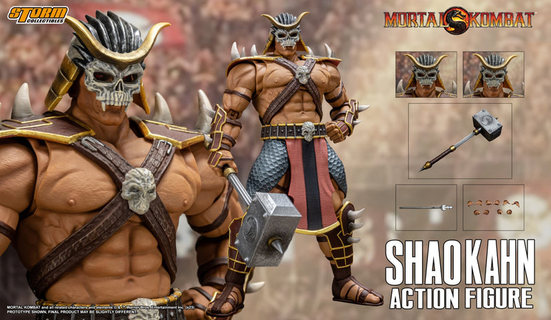 Shao Khan Storm Collectibles Mortal Kombat Action Figure