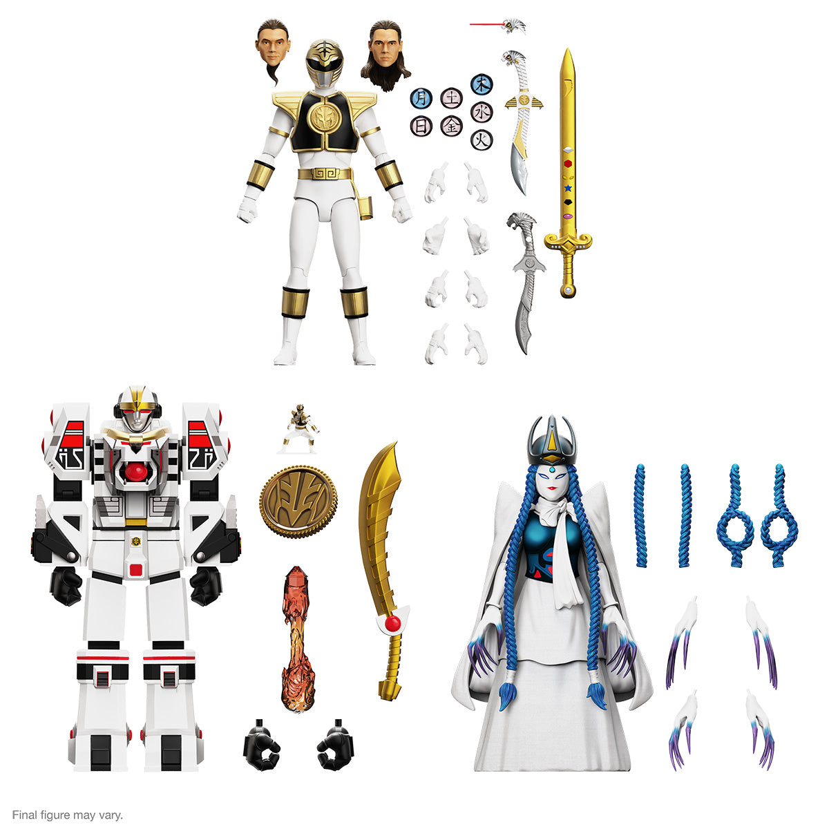 Power Rangers Ultimates! Wave 4 - Full Set