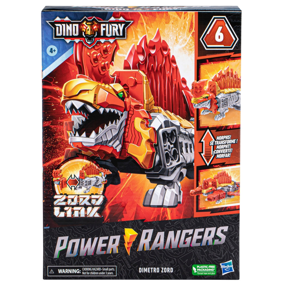 Power Rangers Dino Fury Dimetro Blaze Zord