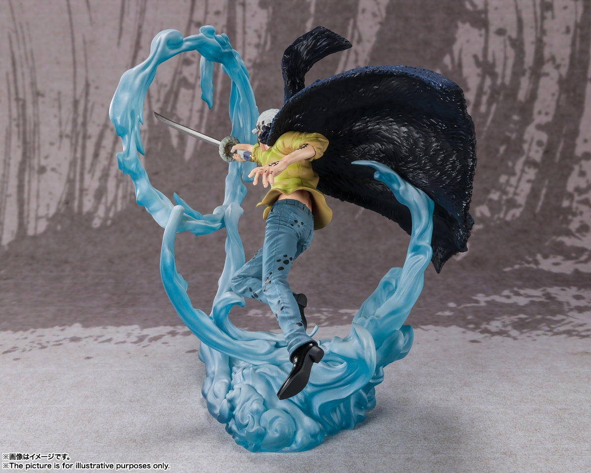 battle of monsters on onigashima Figuarts ZERO Super Fierce Battle Trafalgar Law Captain Onigashima Mon