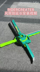 DX Green Shuriken Sword Extension Blade