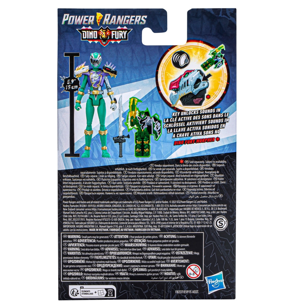Dino Fury Cosmic Armor Green Ranger