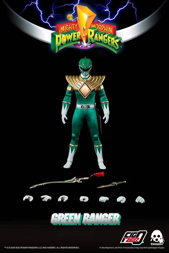 ThreeZero Green Power Ranger 1/6 Scale Figure