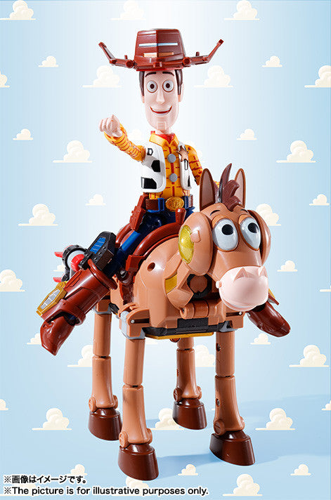 Toy Story Woody Chogokin  Sheriff Star Robo