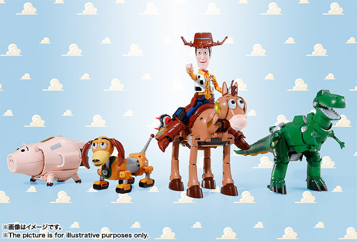 Toy Story Woody Chogokin  Sheriff Star Robo