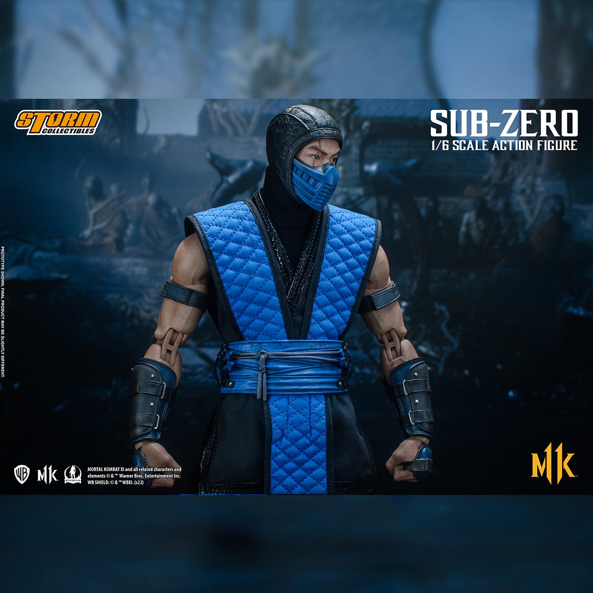 Sub-Zero Mortal Kombat 11 Storm Collectibles 1/6 Action Figure (KLASSIC)