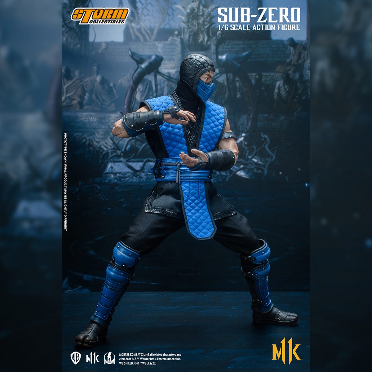 Sub-Zero Mortal Kombat 11 Storm Collectibles 1/6 Action Figure (KLASSIC)