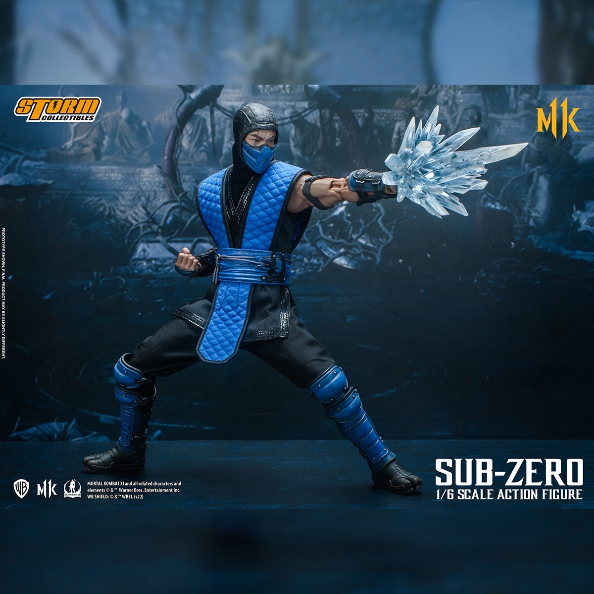 Sub-Zero Mortal Kombat 11 Storm Collectibles 1/6 Action Figure (KLASSIC)